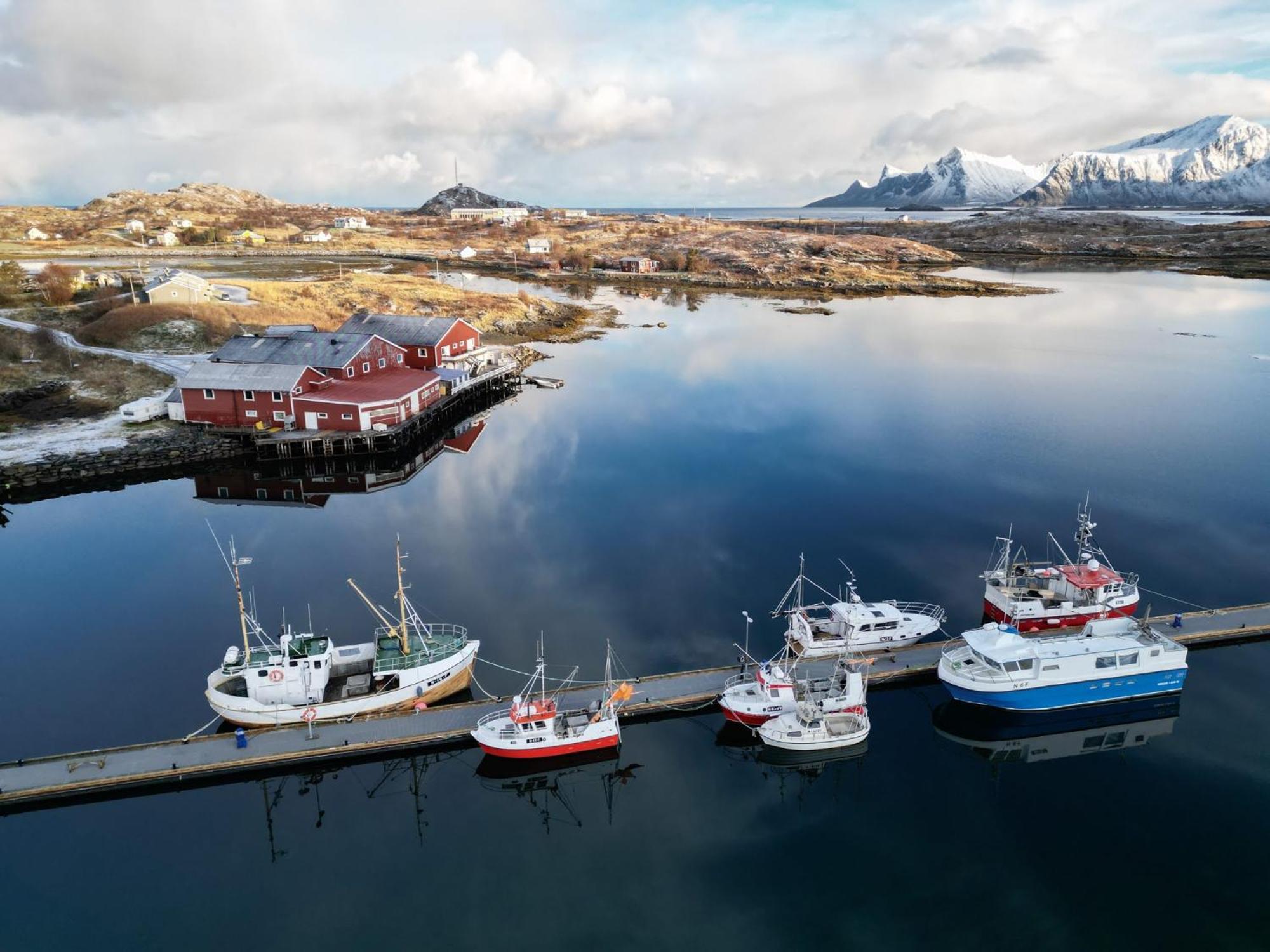 Lydersen Rorbuer Hotel Fredvang Buitenkant foto