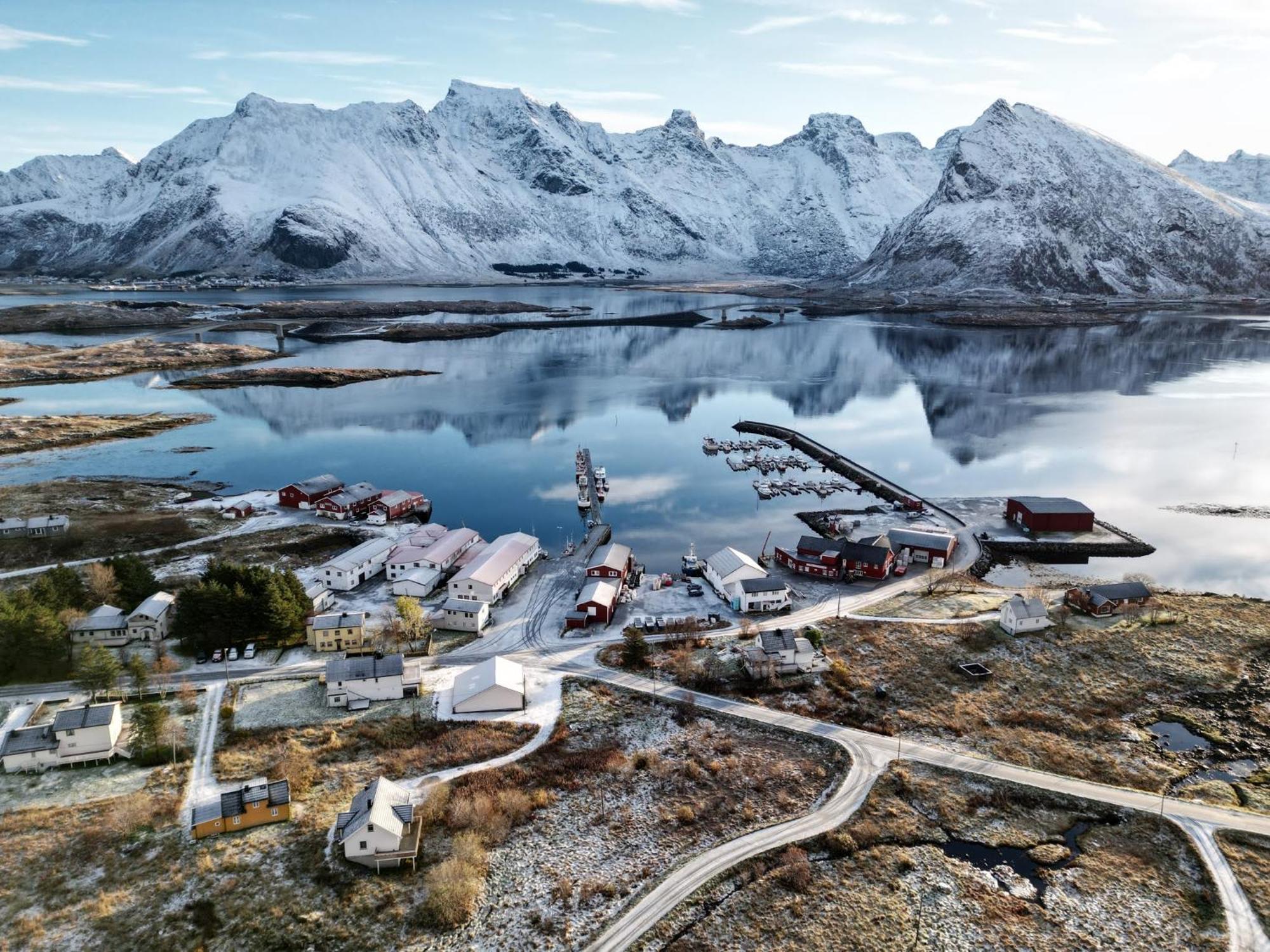 Lydersen Rorbuer Hotel Fredvang Buitenkant foto