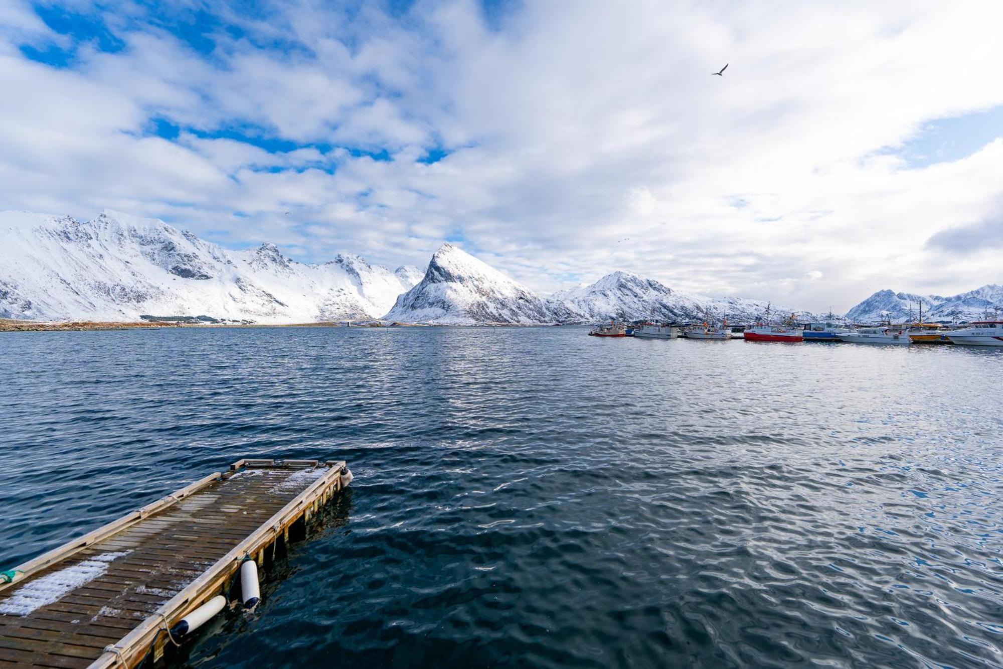 Lydersen Rorbuer Hotel Fredvang Buitenkant foto